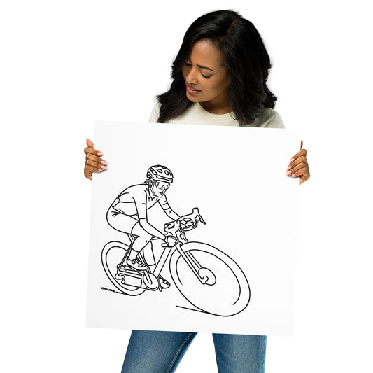 professional pedal pusher // Print